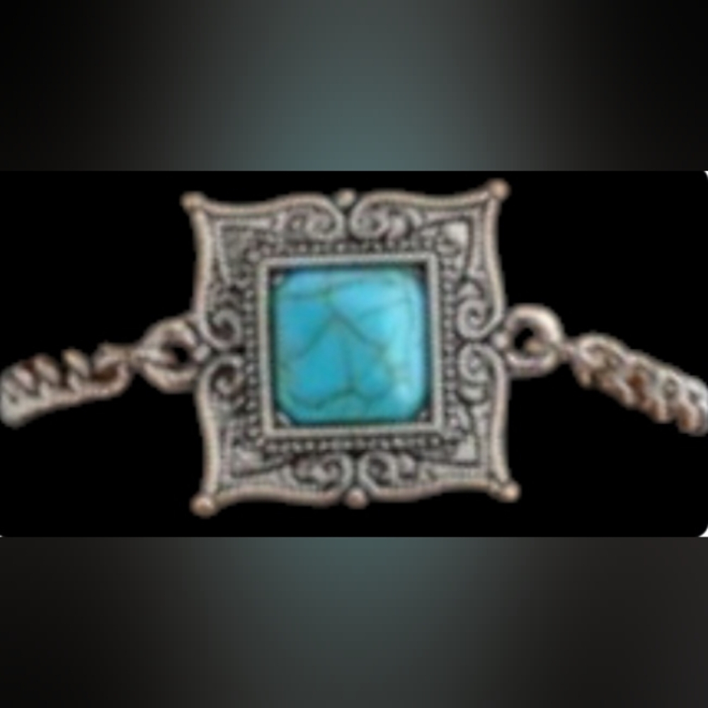 Turquoise and Silver bracelet